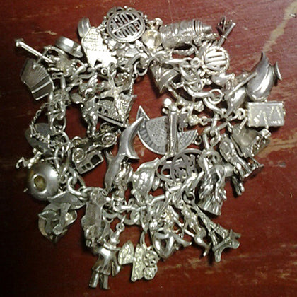 Sterling Silver Lifetime Charm Bracelet