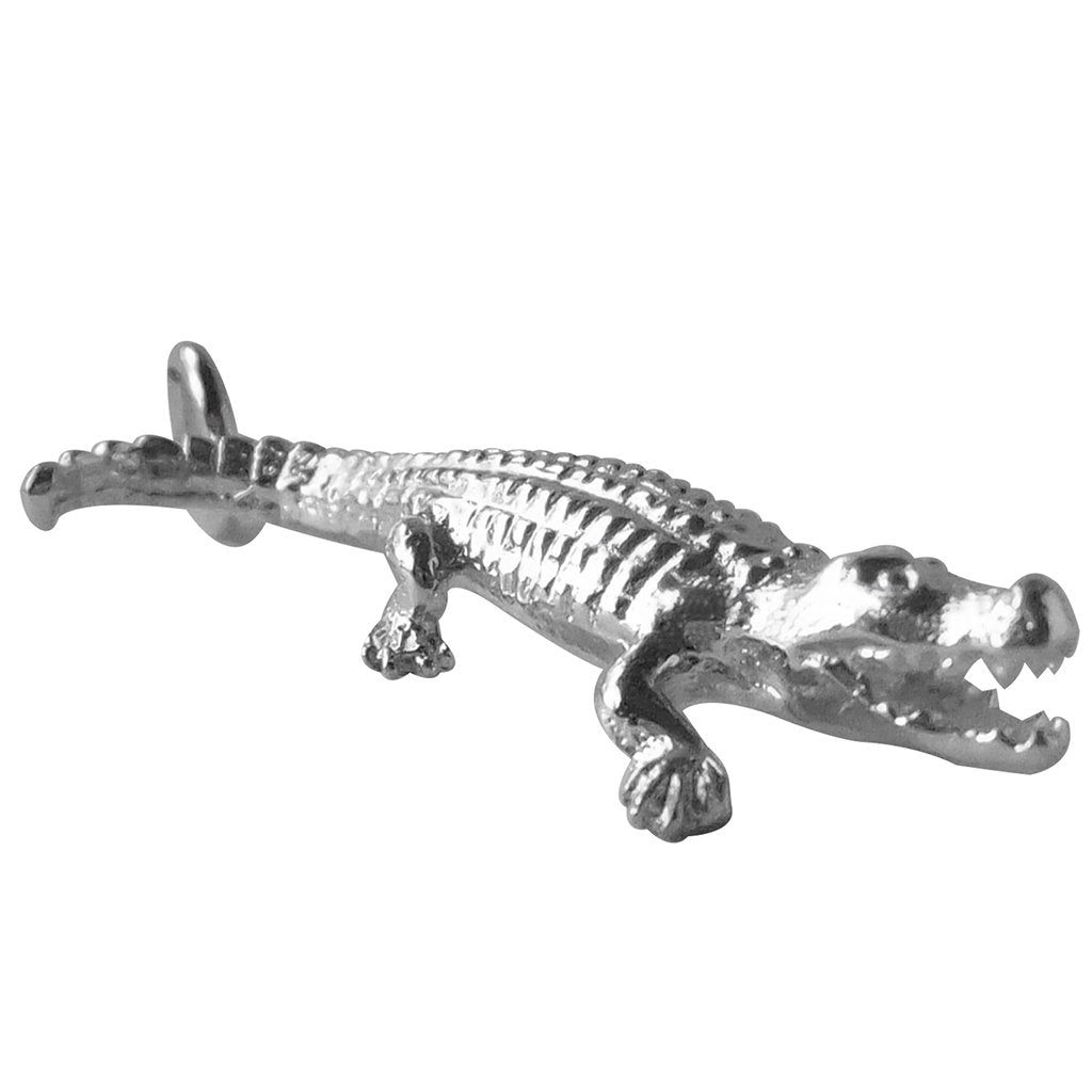 alligator croc charm