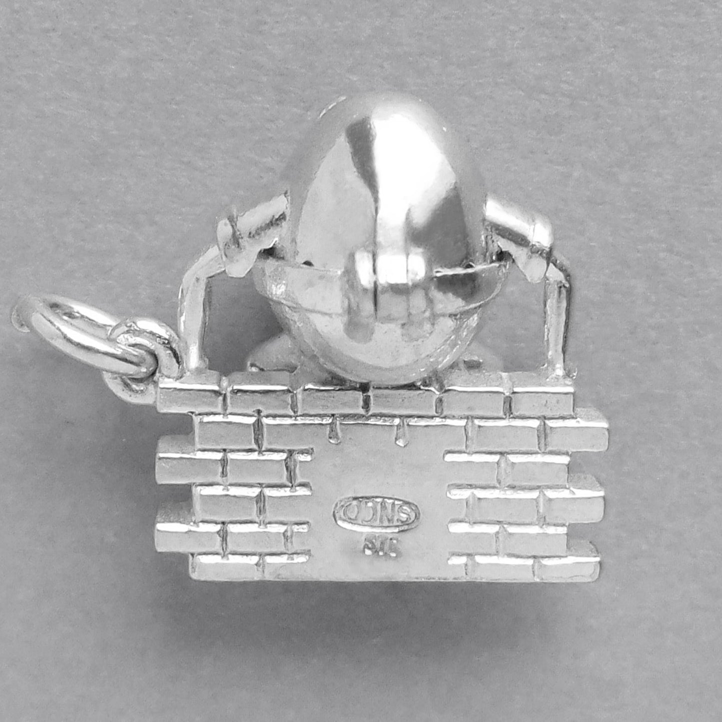 Opening Humpty Dumpty Charm Opens to Glue | Silver Star Charms
