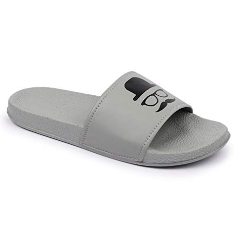 black comfy flip flops