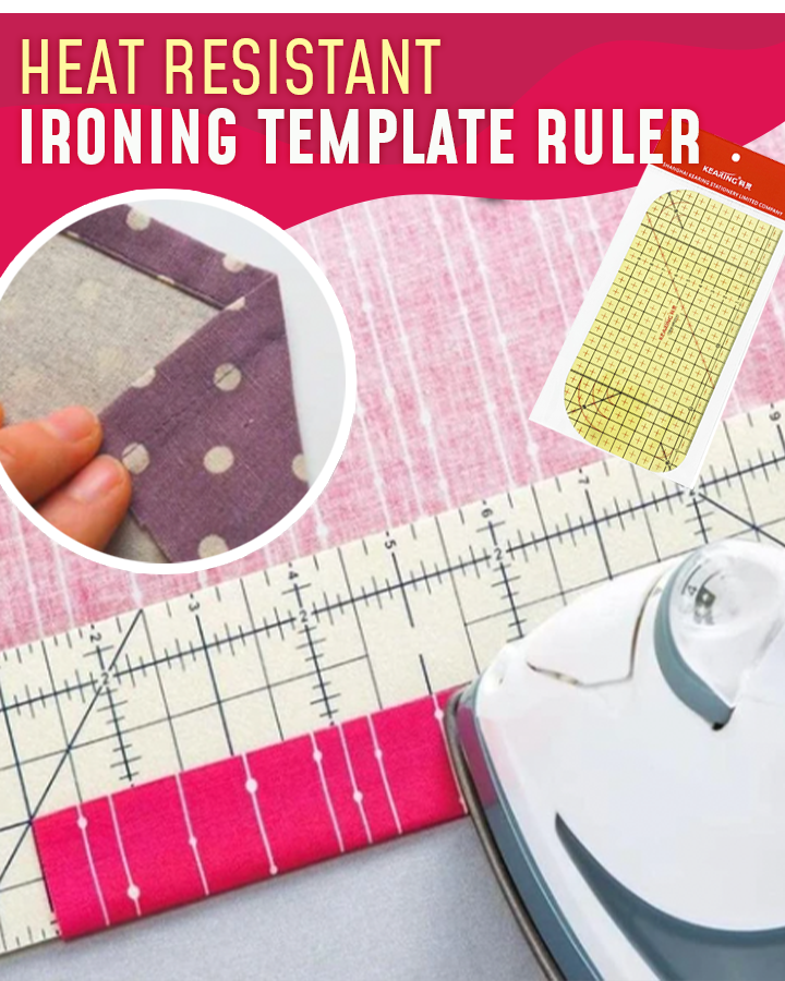 Heat Resistant Ironing Template Ruler - Hazelnutway.us