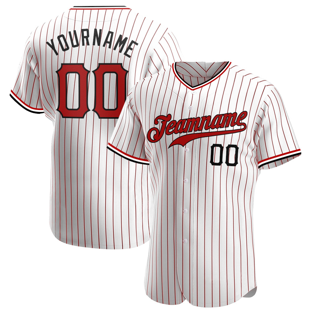 reds pinstripe jersey