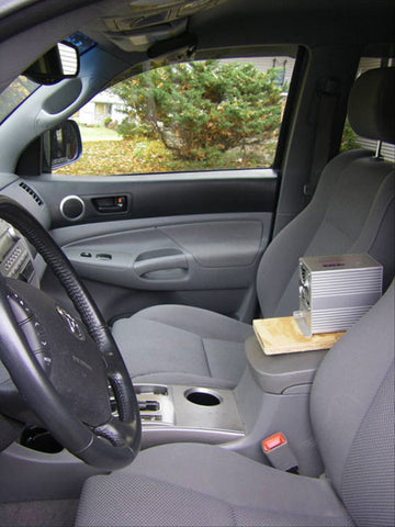 Xtreme Heater in the Cab of a Pickup