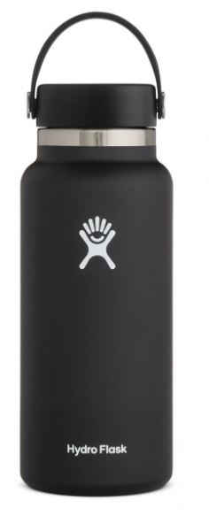 Hydro Flask 40 Oz Black Water Bottle - W40BTS001