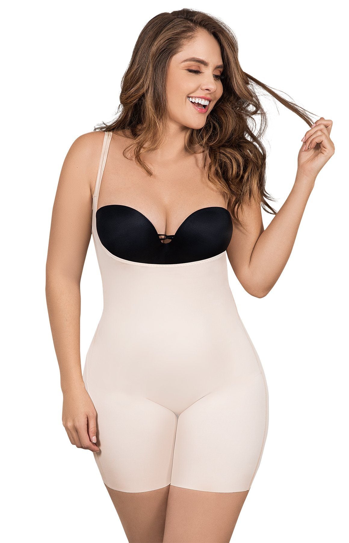 Golden Curves Seamless Full Body Shaper (Crotchless) – goldencurves