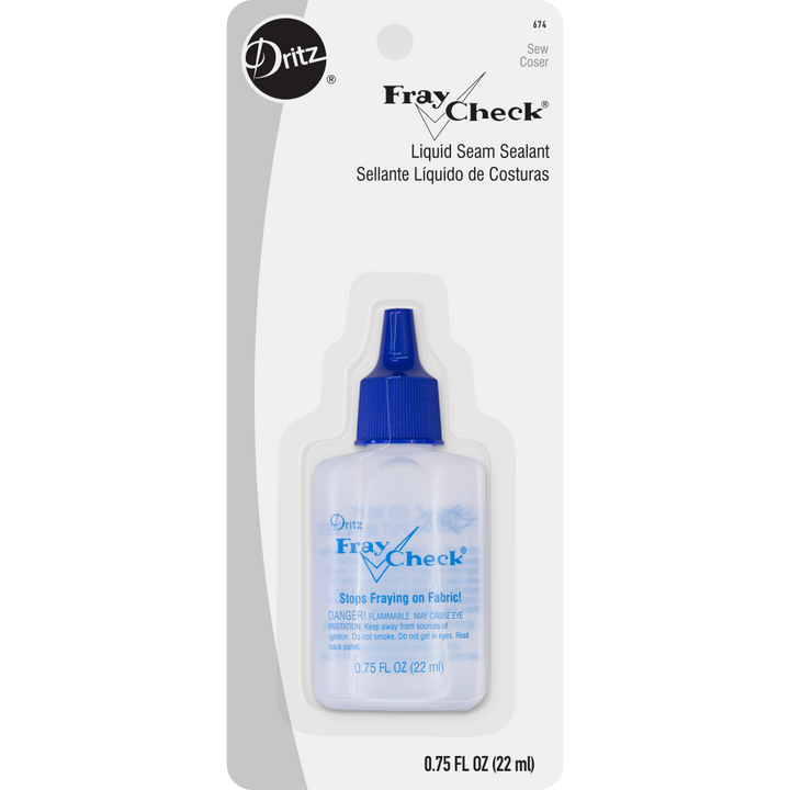 Dritz Fray Check Liquid Seam Sealant - 0.75 fl oz bottle