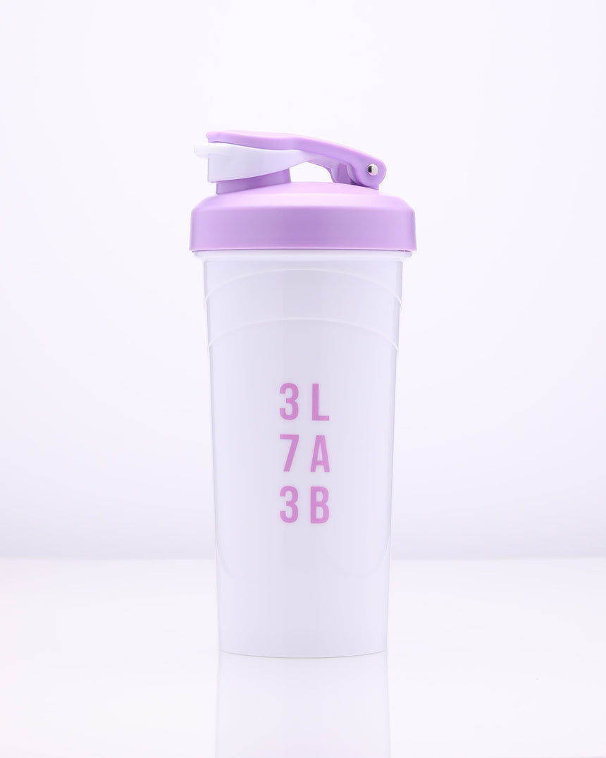 Protein Shaker Bottle Pink with Mixball, Mini, BPA Free