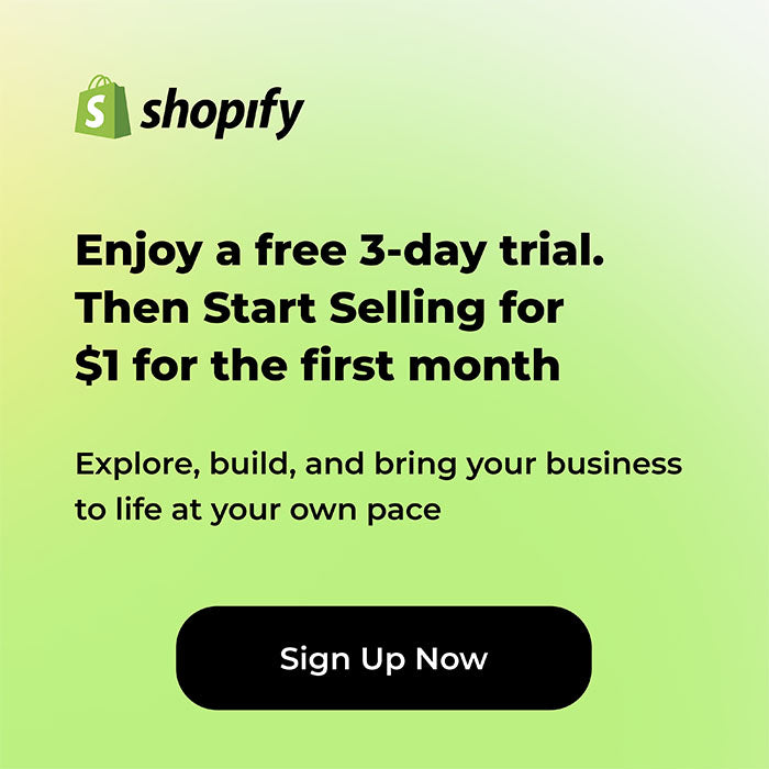 Shopify 1 Dollar Plan
