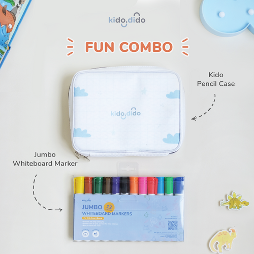 PO 14 Days] Fine Whiteboard Marker - 12 Colors for Kido Smart Board – Kido  Dido