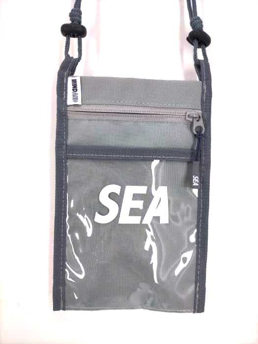 ト送料込 WIND AND SEA(ウィンダンシー) SEA NYLON POUCH - 通販 - www