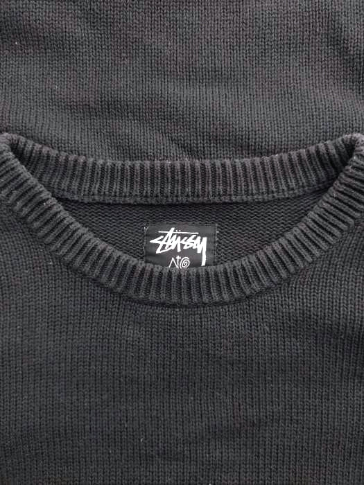 格安人気 STUSSY ステューシー NO VACANCY INN セーター ニット 古着