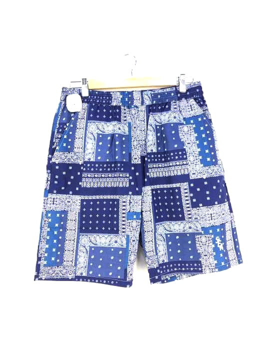 wind and sea paisley map shorts S ショーツ-