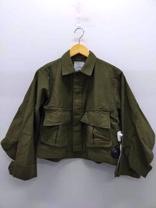 本日限定値下げ【CLANE】BACK FRILL MILITARY JACKET