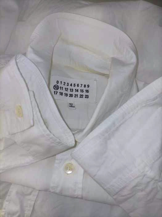 Maison Margiela(メゾンマルジェラ) 襟ステッチシャツ | noonanwaste.com