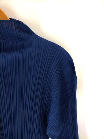 ISSEY MIYAKE PLEATS PLEASE タートルネックカットソー-