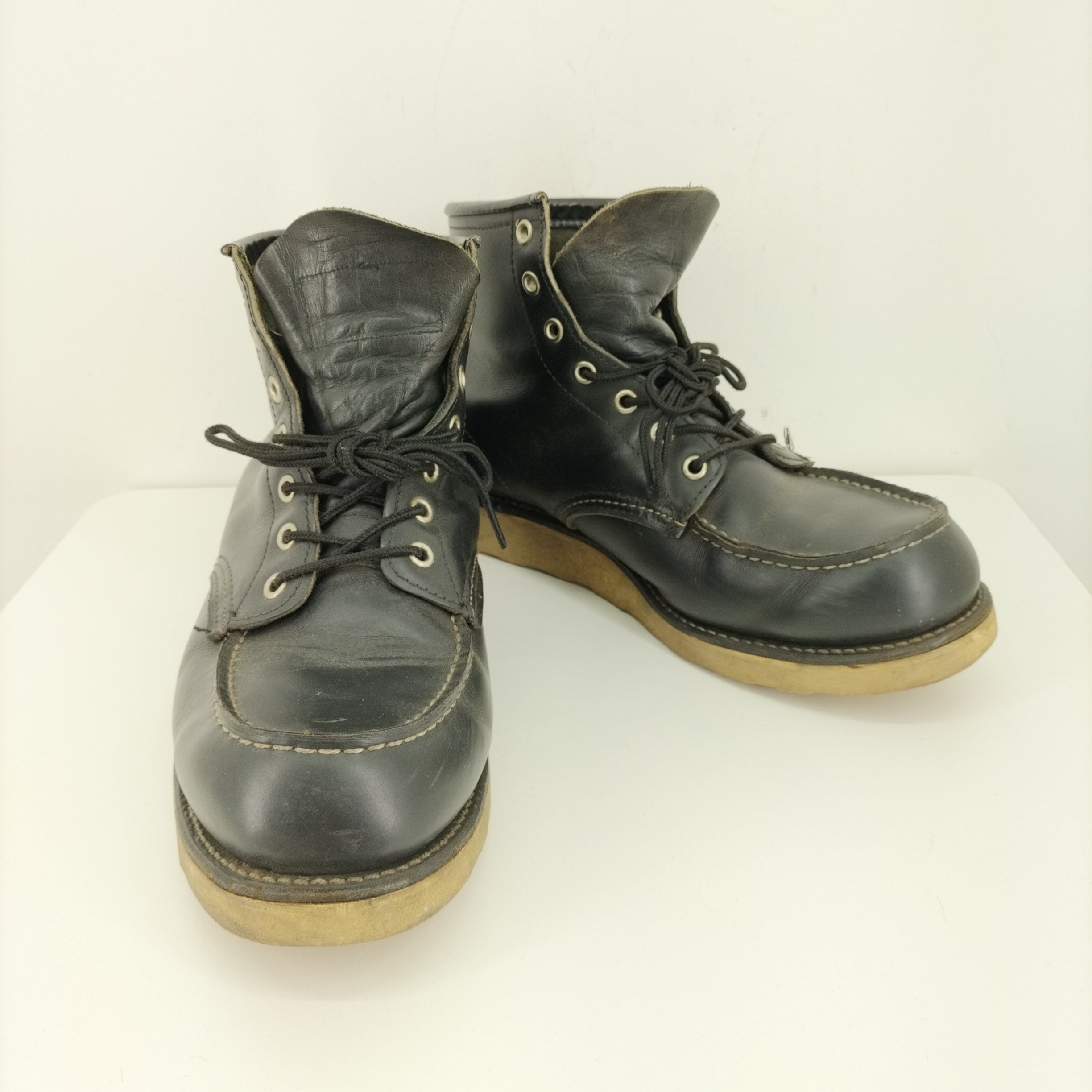 感謝報恩 廃盤 美品 四角犬タグ RED WING Oxford No. 9893 9D - ブーツ