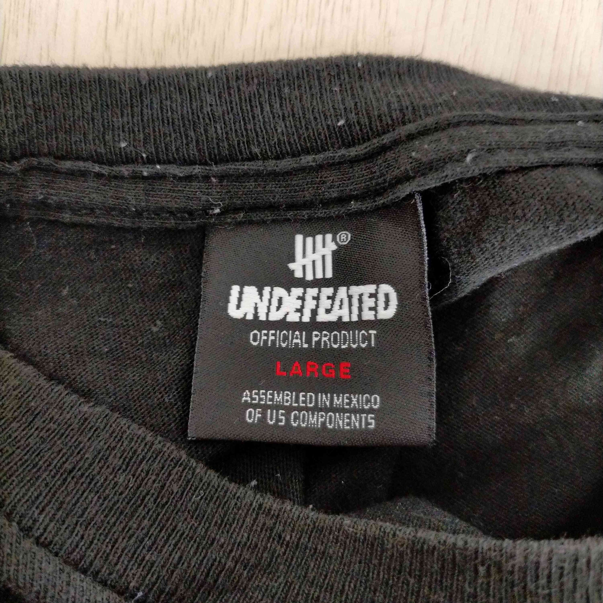 USA製 undefeated バスケットボール プリント 半袖 Tシャツ [最終