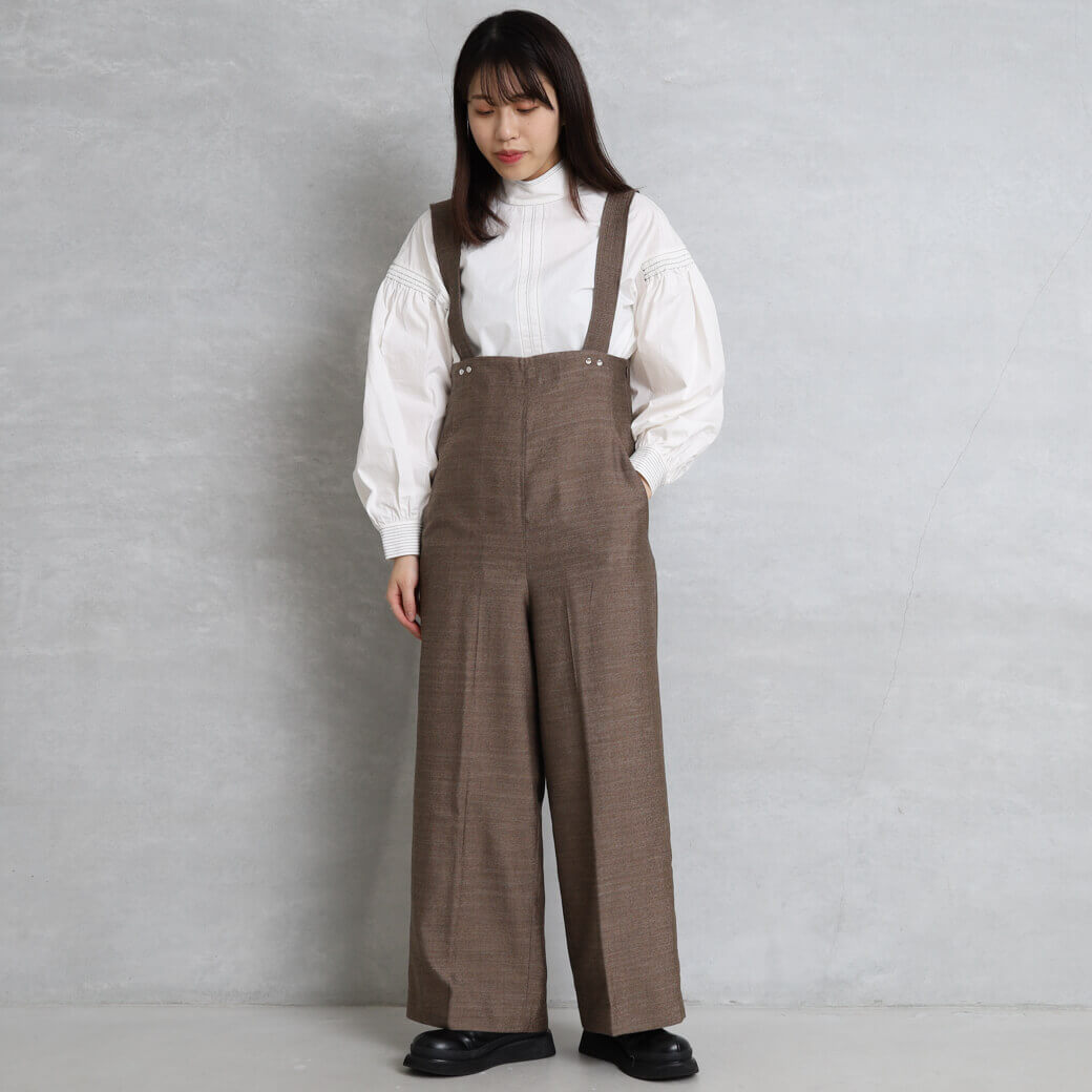 todayful】スラブツイルサロペット（新品） | www.jarussi.com.br