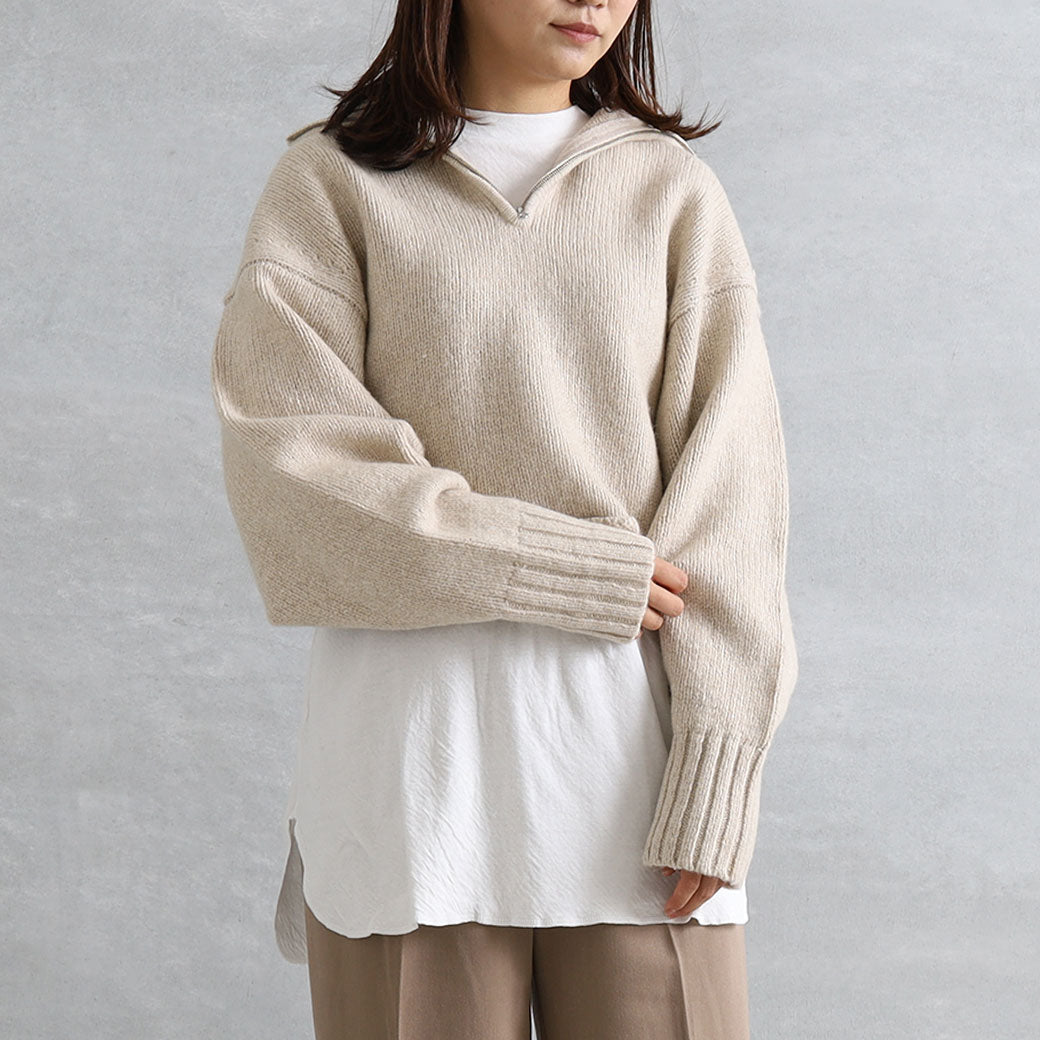 todayful Wool Zip Knit | www.innoveering.net