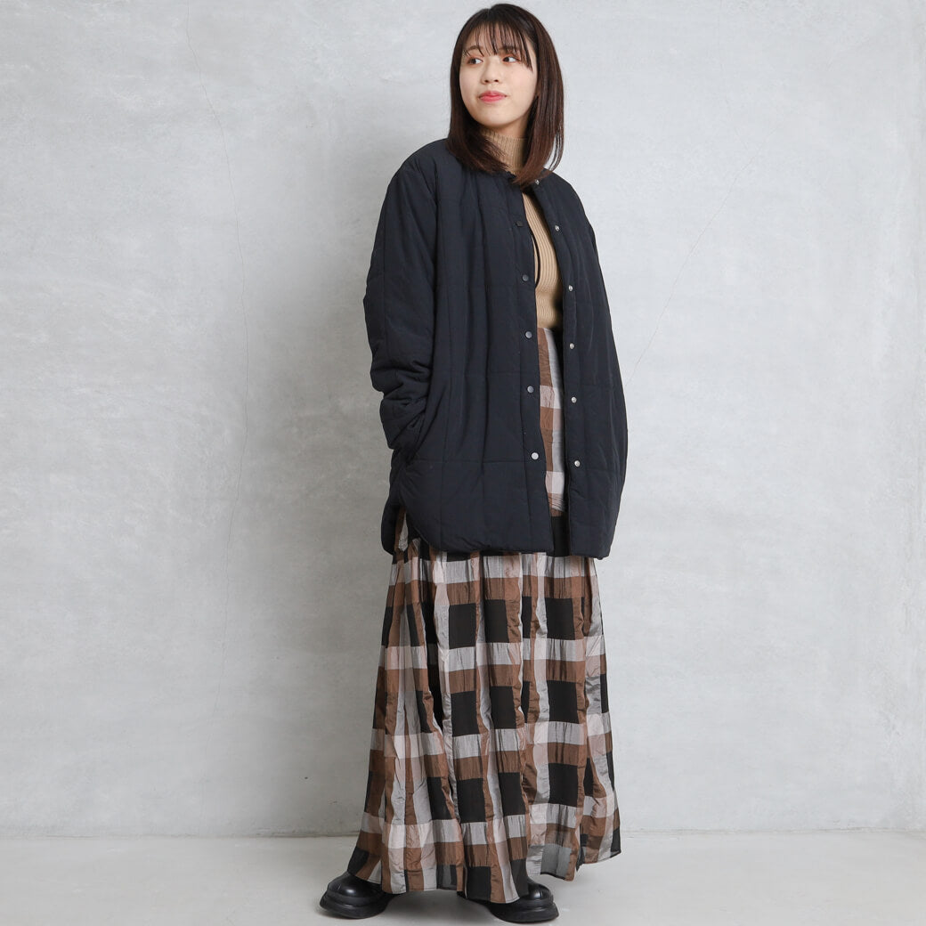 ロングスカート試着のみ　TODAYFUL Chambray Check Skirt