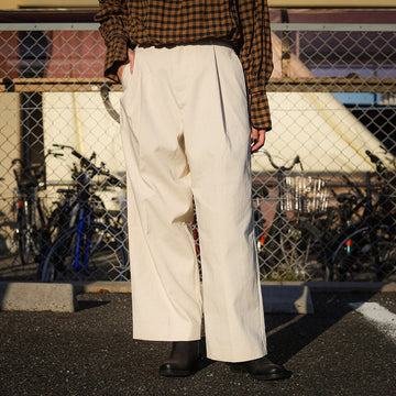 トゥデイフル TODAYFUL Twill Cocoon Trousers　ツイル コクーン トラウザー レディース パンツ 12220712  ボトムス　2022年 秋冬　送料無料