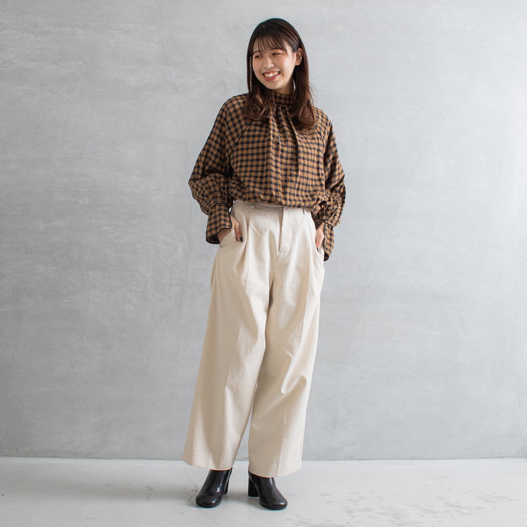 トゥデイフル TODAYFUL Twill Cocoon Trousers　ツイル コクーン トラウザー レディース パンツ 12220712  ボトムス　2022年 秋冬　送料無料