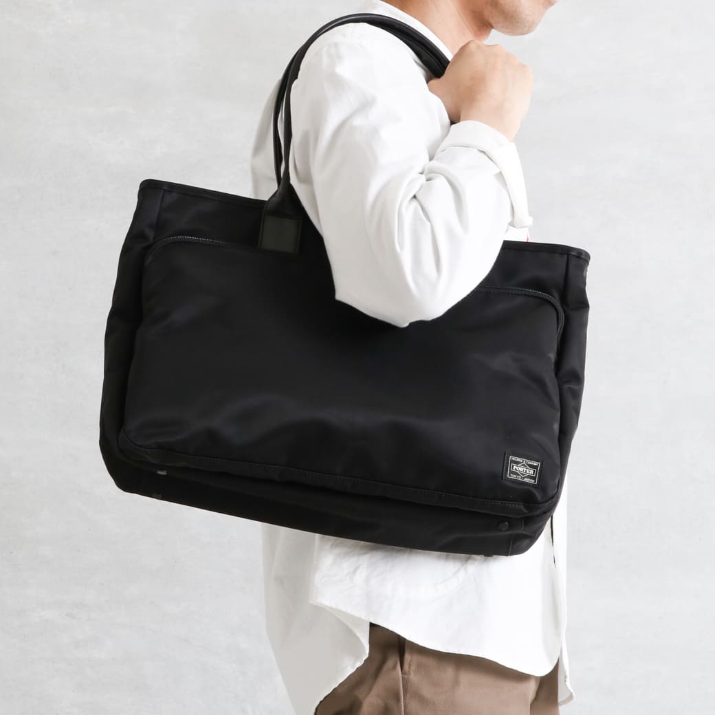 PORTER TIME TOTE BAG トートバッグ ショッピングモール www.baumarkt