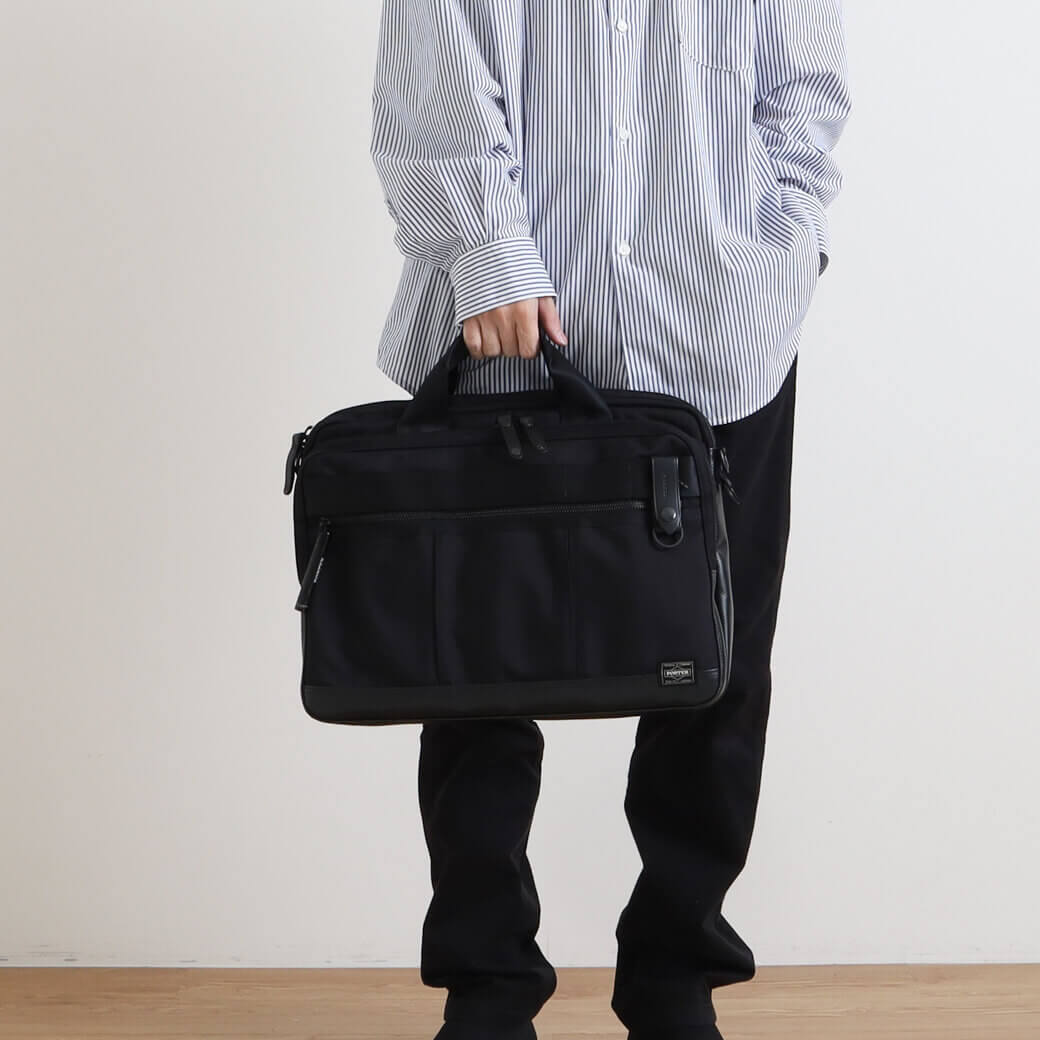 PORTER ポーター HEAT 2WAY BRIEFCASE ヒート 2ウェイ ブリーフケース 703-07883