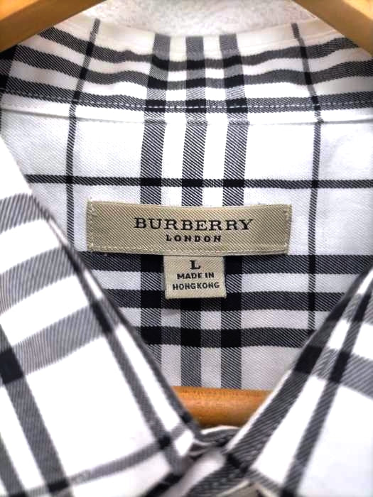 ☆日本販売店舗☆ 新品タグBURBERRYバーバリーロンドン左胸マークノバ