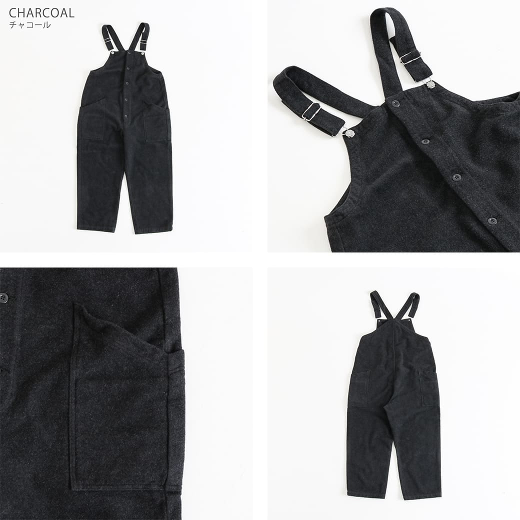 HARVESTY ハーベスティ コットンメルトン オーバーオール COTTON MELTON OVERALLS A12115 – サステナブル