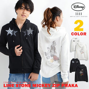 ディズニー Disney ミッキー Mickey ペアルック カップル トップス パーカー お揃い 長袖 男女 ペア 服 ジッズ メンズ レ サステナモール