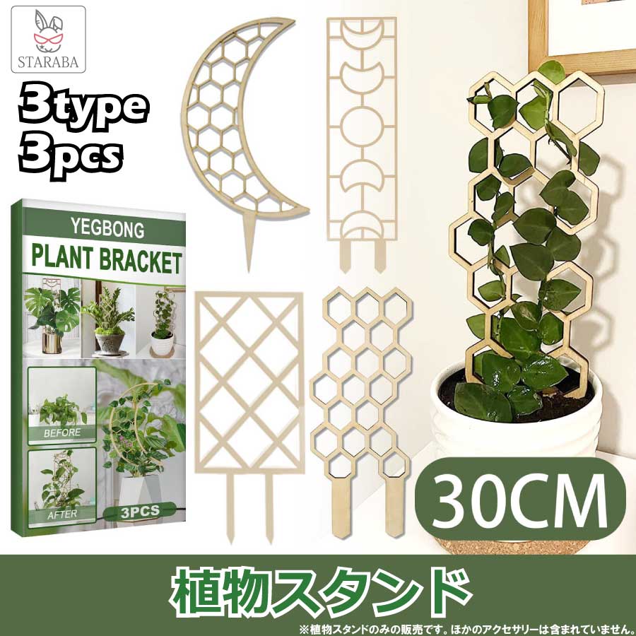 植物支柱 植物 30cm 支柱 スタンド 設置簡単 庭 プランタートレリス 園芸 ガーデニング用品 植木鉢 観葉植物 花鉢 サステナブルなecサイト サステナモール