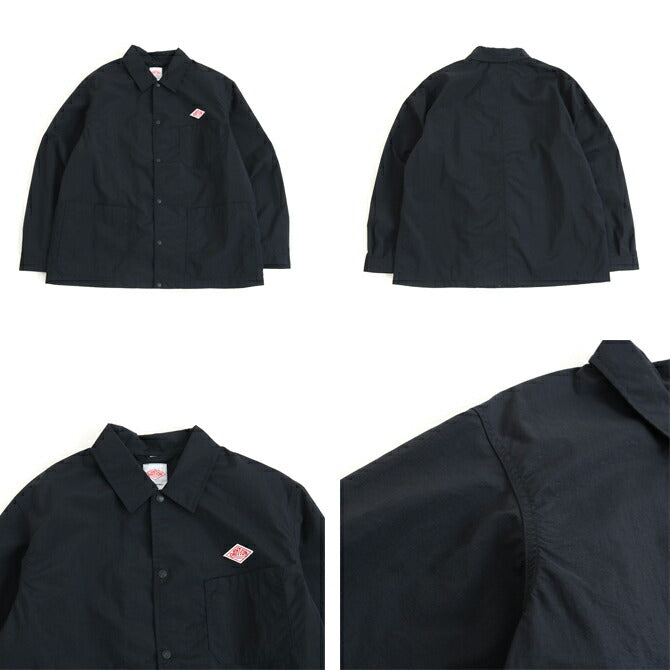 ダントン DANTON ナイロンタフタ カバーオールジャケット NYLON TAFFETA COVERALL JACKET JD-8882N