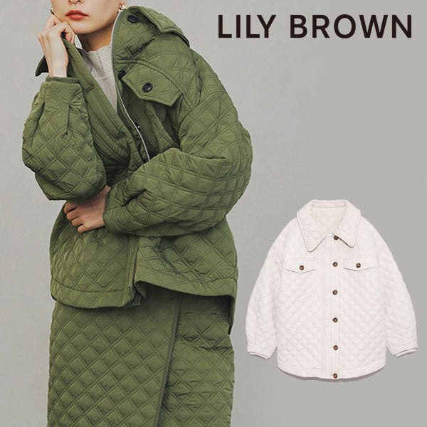 LILY BROWN リリーブラウン キルティングジャケット