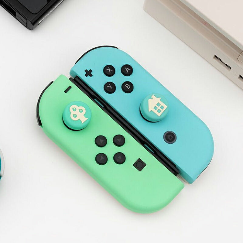 ジョイコン スティックカバー 森 木 あつ森 どうぶつ かわいい デコ Nintendo Switch ジョイコン スティックカバー パーツ サステナブルなecサイト サステナモール