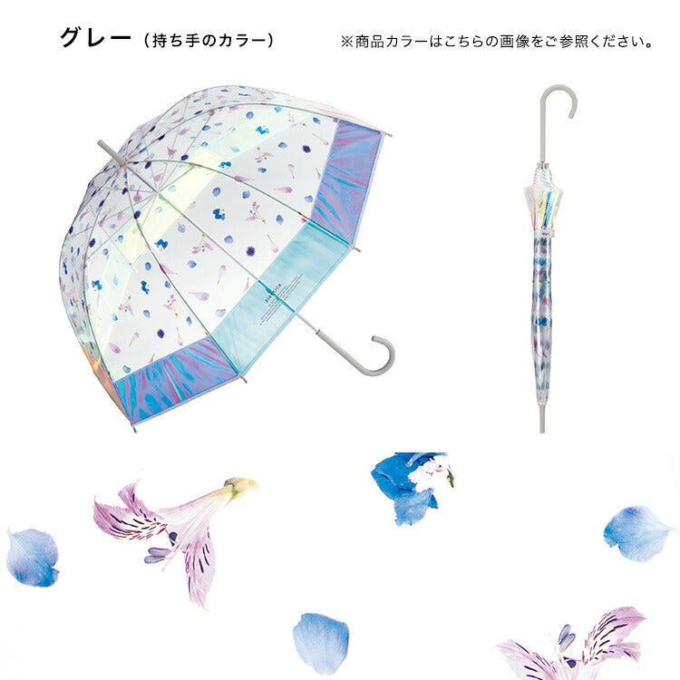 ビニール傘 Plantica Wpc フラワーアンブレラ プラスティックシャイニー Flower Umbrella Plastic S サステナブルなecサイト サステナモール