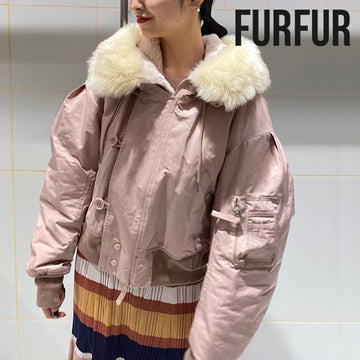 ファーファー FURFUR 21秋冬2nd ミリタリーショートブルゾン