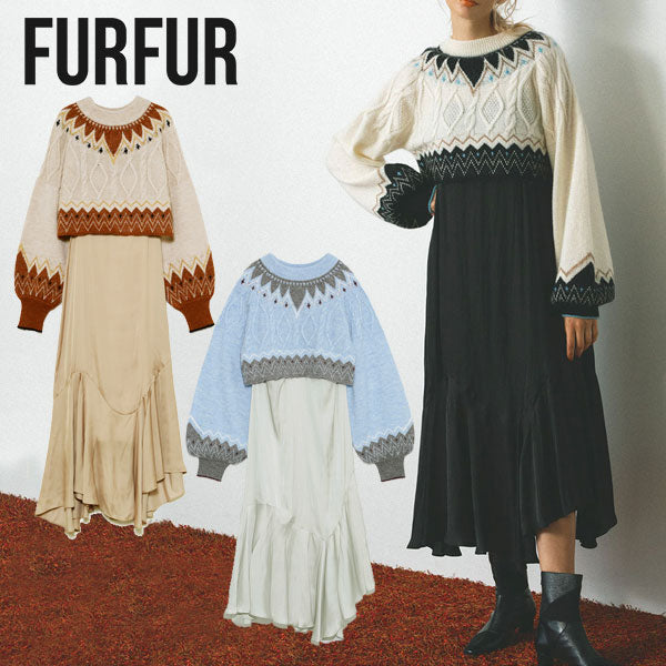 FUR FUR ノルディックセットドレス | vrealitybolivia.com