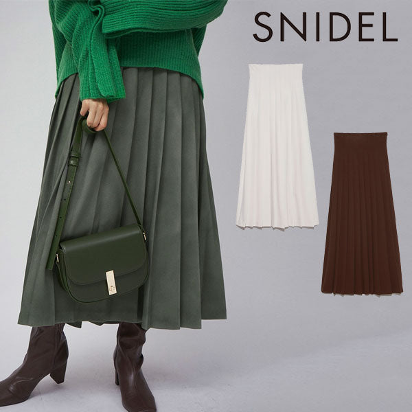 snidel ウェイトジョーゼットプリーツスカート 0サイズ-connectedremag.com