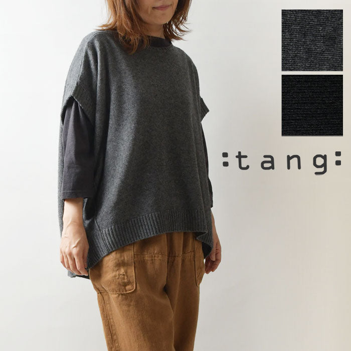 SALE 40%OFF】【TANG タング】JOY ECO ニット / メリノウール カシミヤ