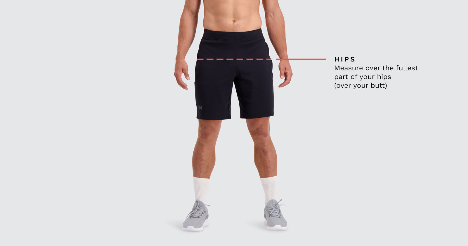 Gymnation Size Guide Mens Bottoms