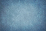 Toile de fond abstraite de texture de mur de stuc bleu rugueux pour la séance photo de portrait DHP-494