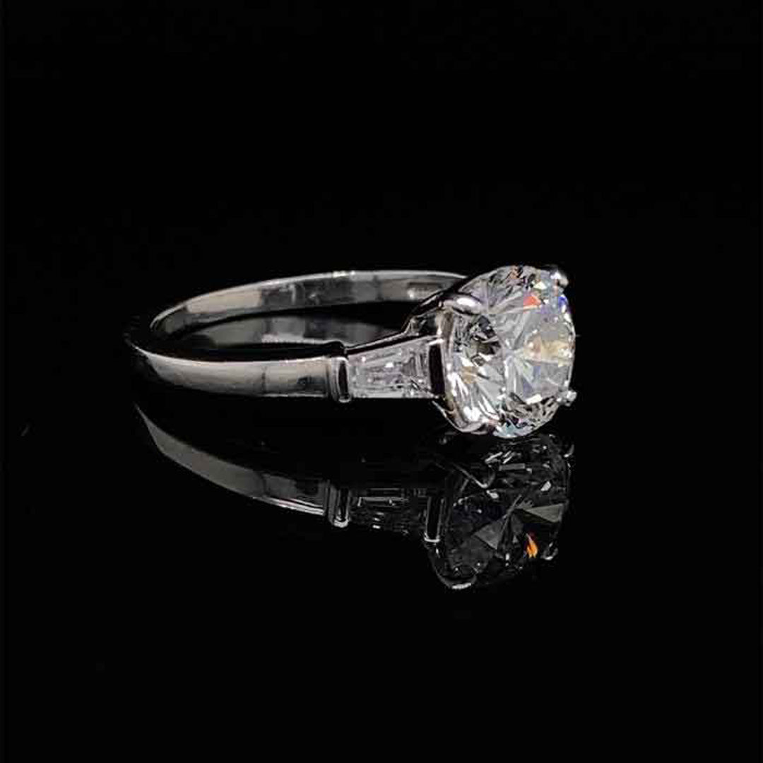  GIA Certified Round Brilliant Cut Diamond Solitaire Ring by BVL -  Michael Rose