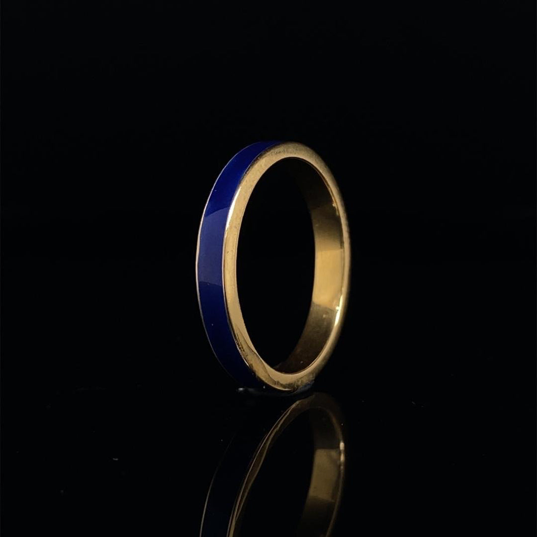 cartier enamel ring