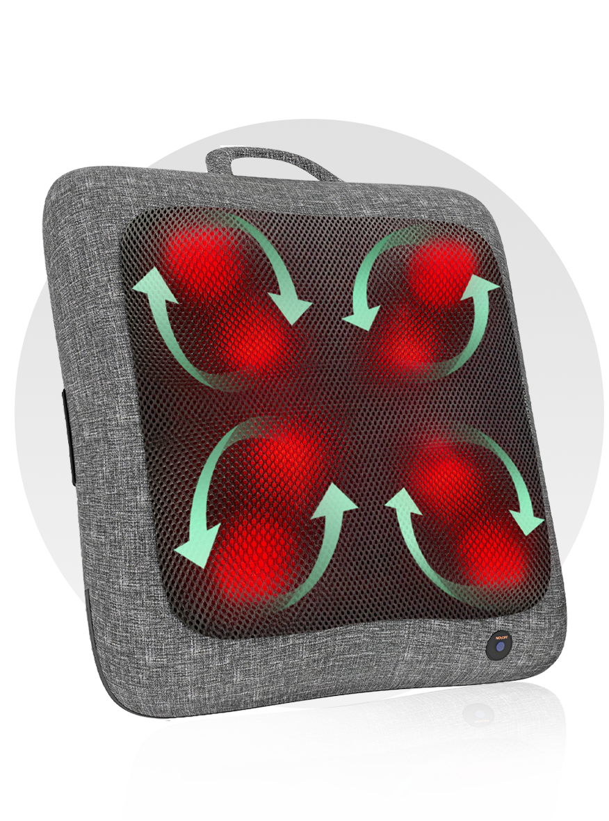 Shiatsu Massager - Muscle Relaxation, Improved Circulation, and Tension  Relief - Donnerberg