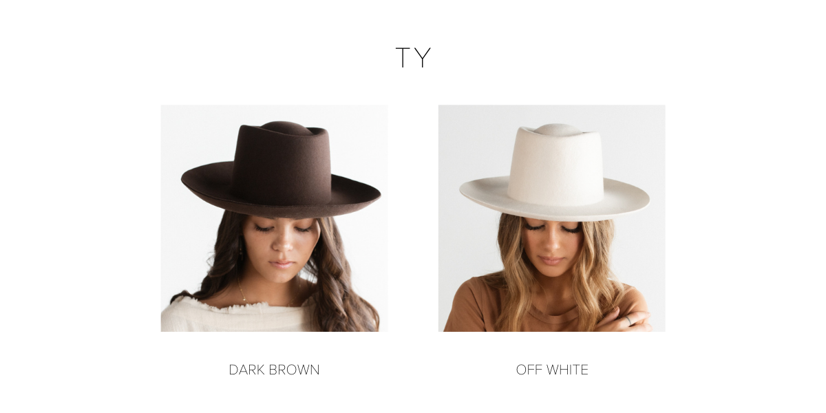 dark brown hats