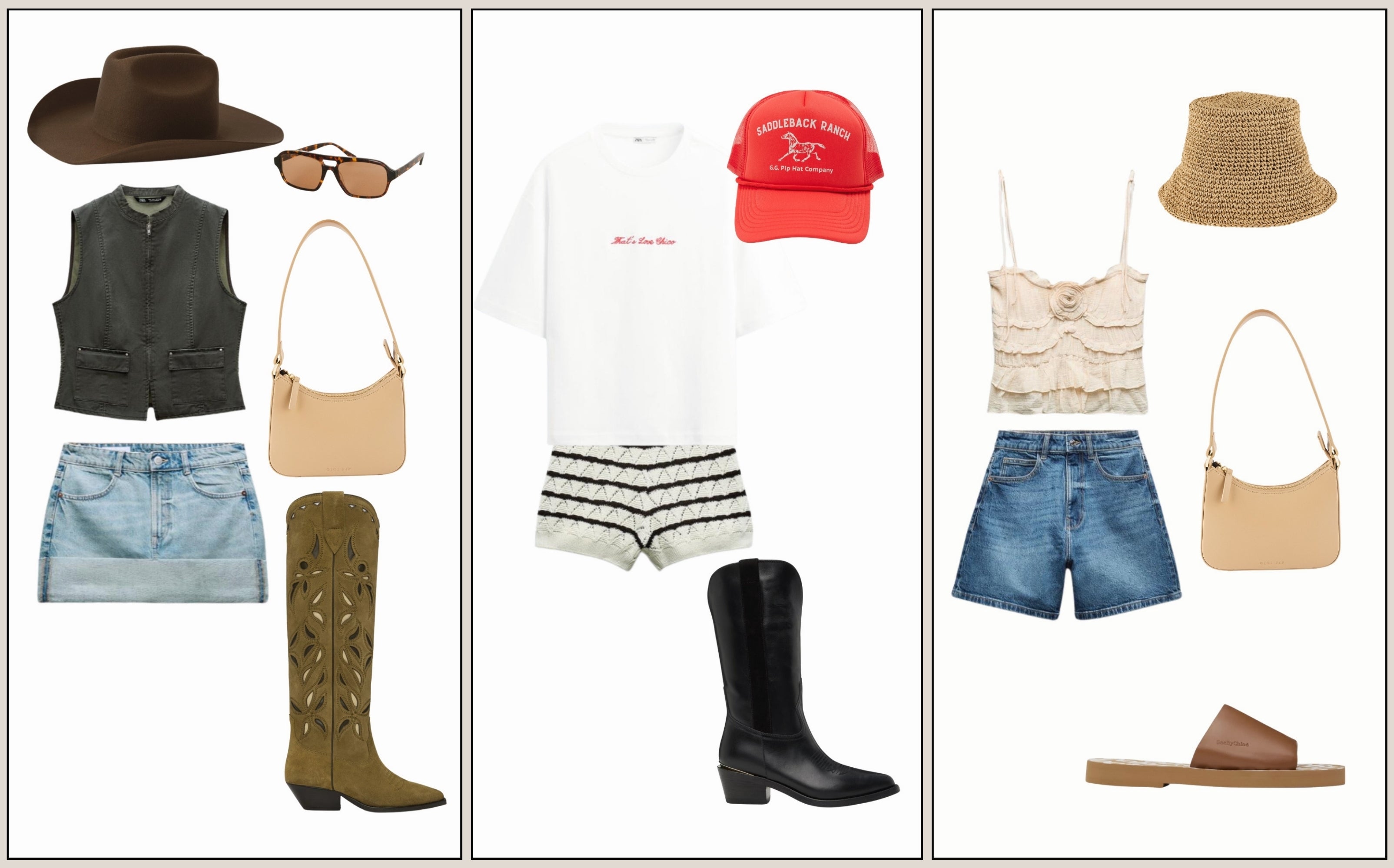 3 Coachella music festival outfit examples