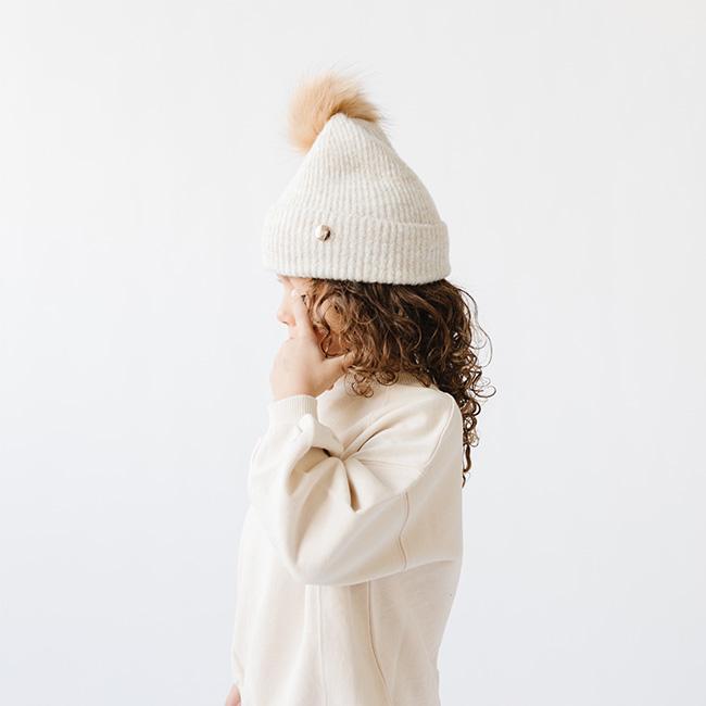 Milo Kids Pom Beanie