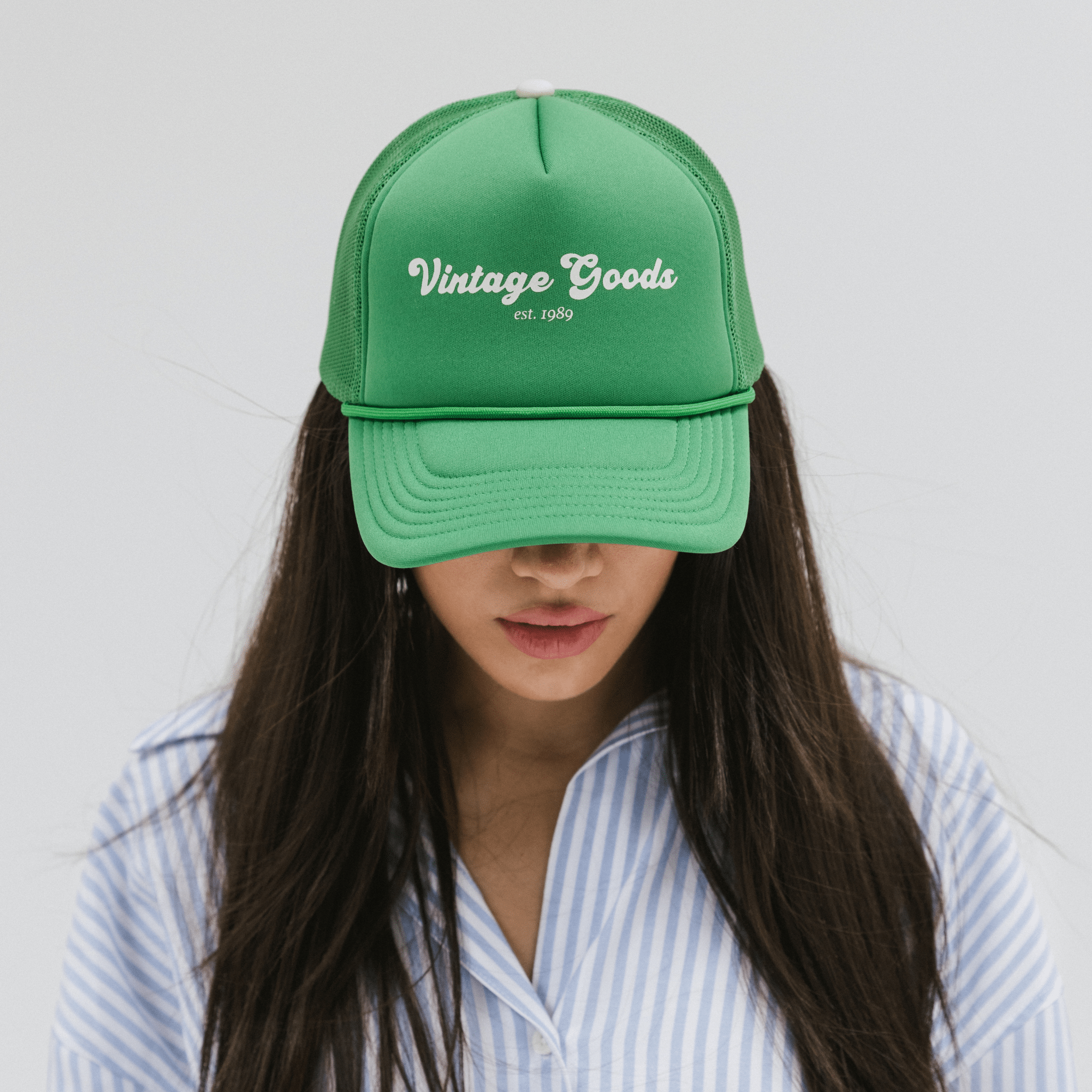 Vintage Goods Foam Trucker Hat