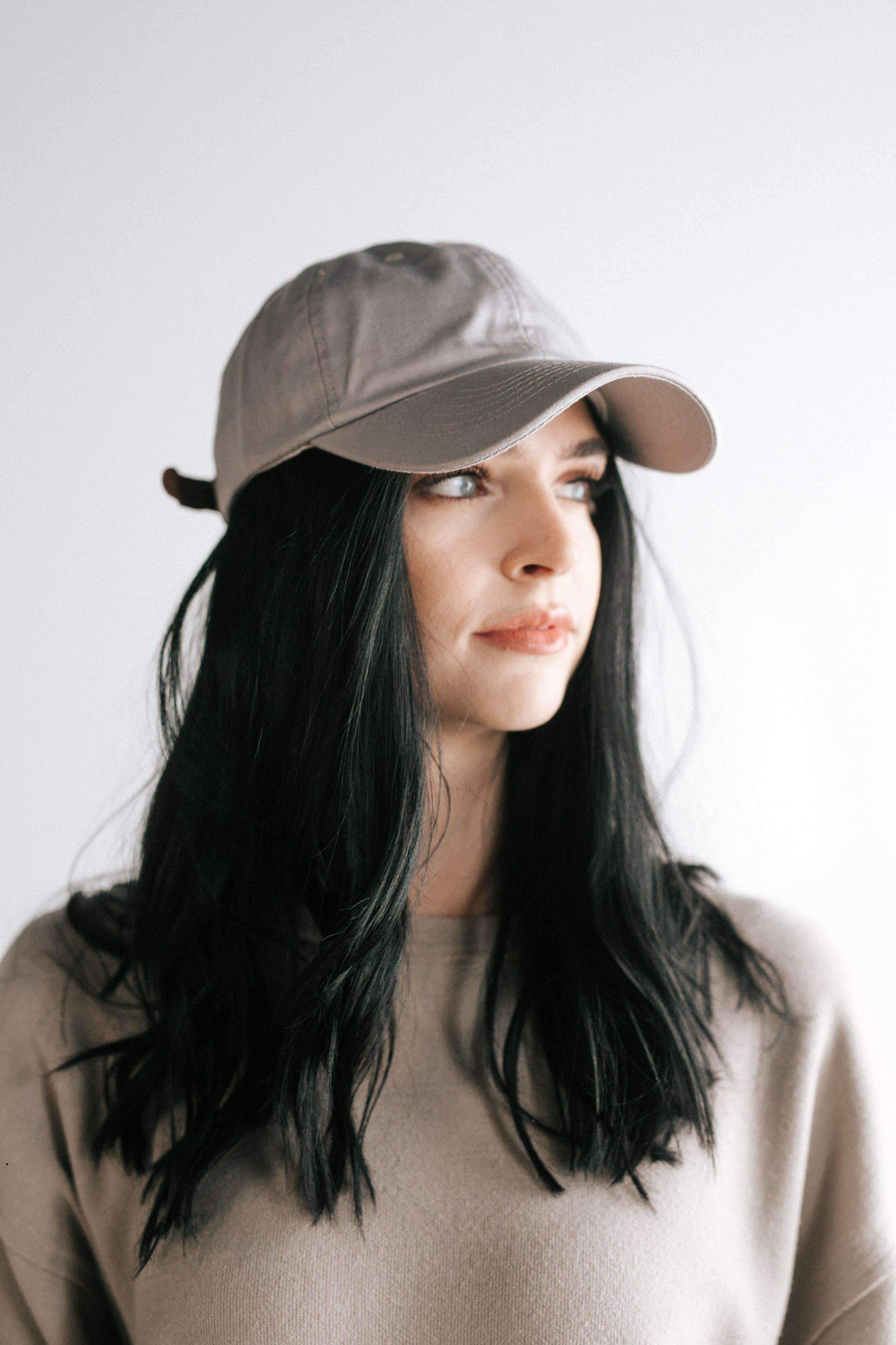 Laci Ballcap- Light Grey - BLEMISHED